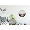 Klassiek - Landschap - Sereen Wandcirkel aluminium klein -kinderkamer