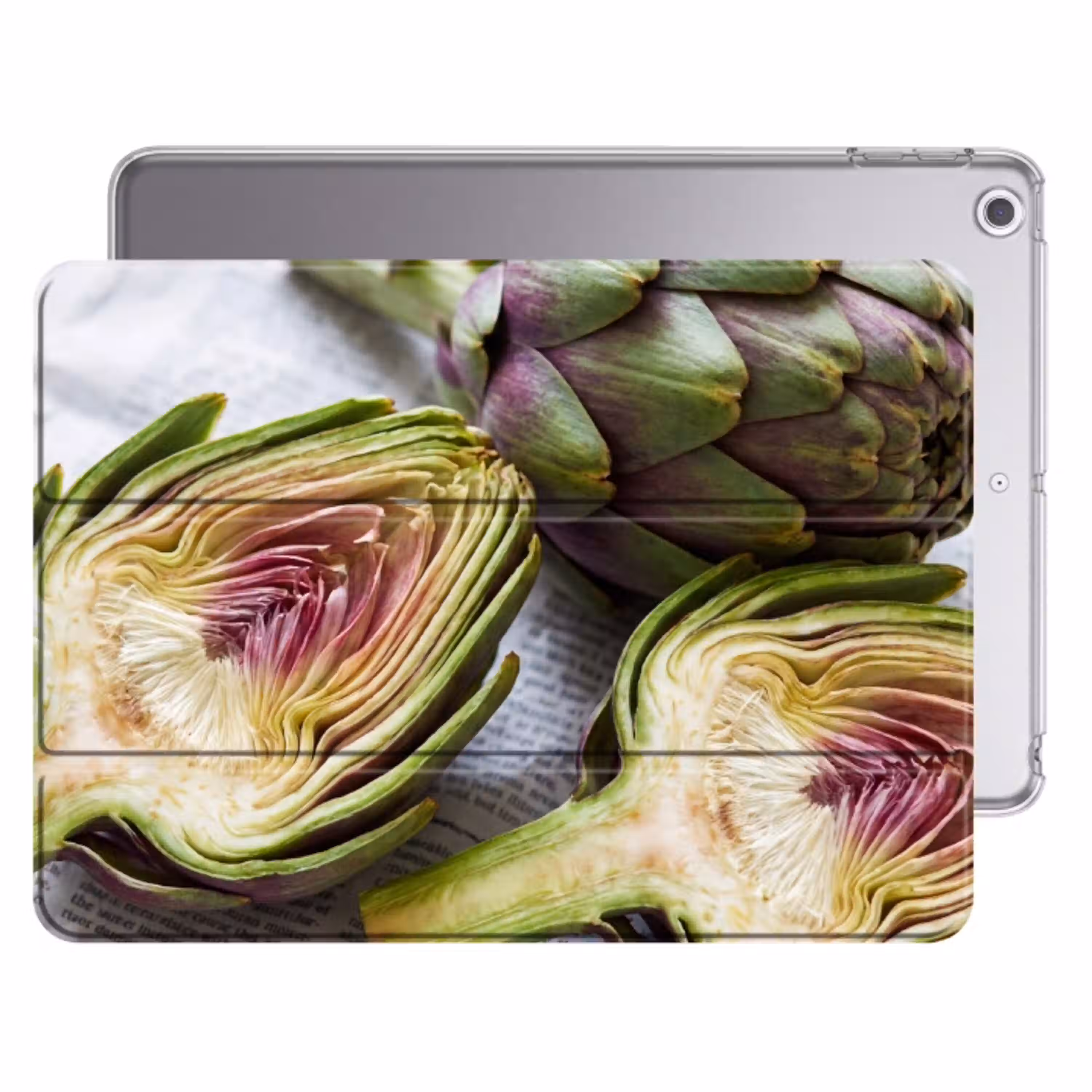 Artisjok - Doorgesneden - Eten Apple iPad 2017 middel -threedimensional_3d_global
