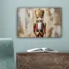 Kerst - Poppetje - Abstract canvas 2cm klein -sfeer4