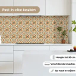 Elegant - Antiek - Kleurrijk keuken achterwand 2 middel 871 -sfeer4_NL