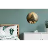 Kerstboom - Cadeaus - Goud Wandcirkel aluminium klein -slaapkamer