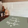 Tekst - Huisje, tuintje, wijntje - Thuis - Quotes - Wijn Inductie beschermer vinyl 3mm middel -sfeer3