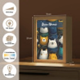 Dieren - Ruimtepakken - Sterren Light Box met kabel (Kinderlampje) klein -USP_websiteoverzichtDE