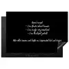 Oma's recept - Koken - Quotes - Spreuken - Oma Inductie beschermer vinyl 3mm klein -3d