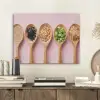 Ingrediënten - Lepels - Hout - Roze PET vilt klein -sfeer1