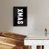 Kerst - Quotes - Xmas - Zwart - Feestdagen KitchenYeah - Keuken - Fotolijst klein -sfeer3