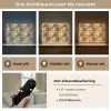 Geometrisch - Tegels - Goud Light Box met batterij (Wandlamp) middel 907 -USP_lichtkleurNL