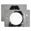 Vrouw - Pasta - Zwart - Wit Placemat vinyl groot -zzsfeer2_Kitchenyeah-website