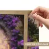 Poort - Paars - Bloemen Light Box met batterij (Wandlamp) middel -USP_websiteprintNL