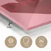 Dream - 3D - Rood - Roze plexiglas 5mm klein -sfeer2