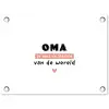 Quotes - Oma jij bent de liefste van de wereld - Spreuken - Oma tuinposter los doek klein -3d