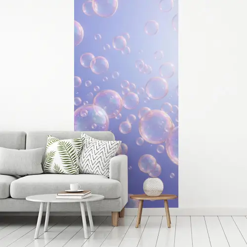 Pastel - Bubbels - Dromerig fotobehang vinyl groot -woonkamer