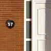 Bruine vlakken - Traditioneel Naambord Organisch middel -sfeer3