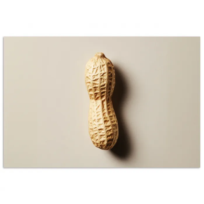 Pinda - Ruw - Beige poster papier klein -3d