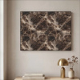 Bruin - Goud - Marmer Textielframe zwart klein 947 -sfeer2