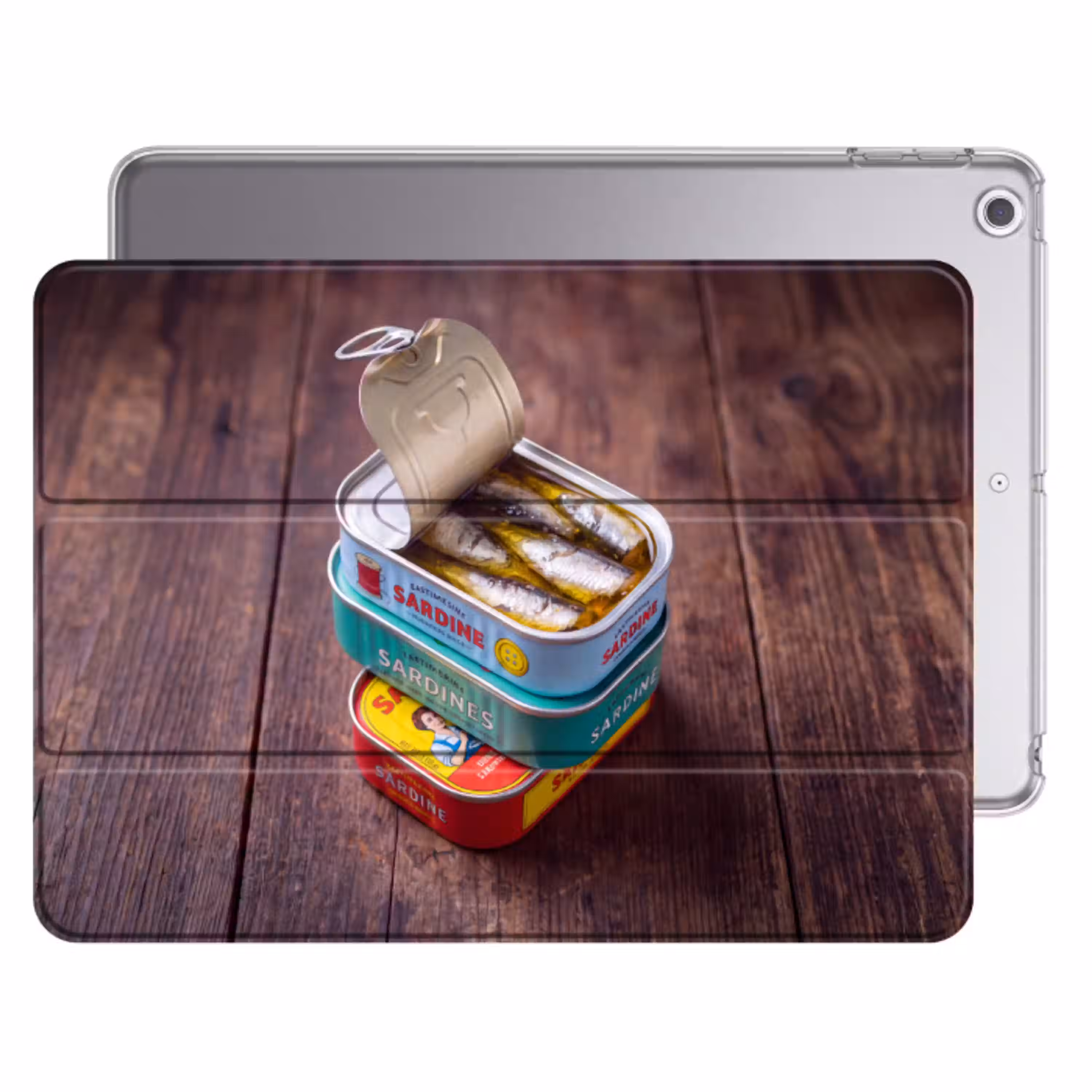 Vis - Blikjes - Keuken Apple iPad 2017 middel -threedimensional_3d_global