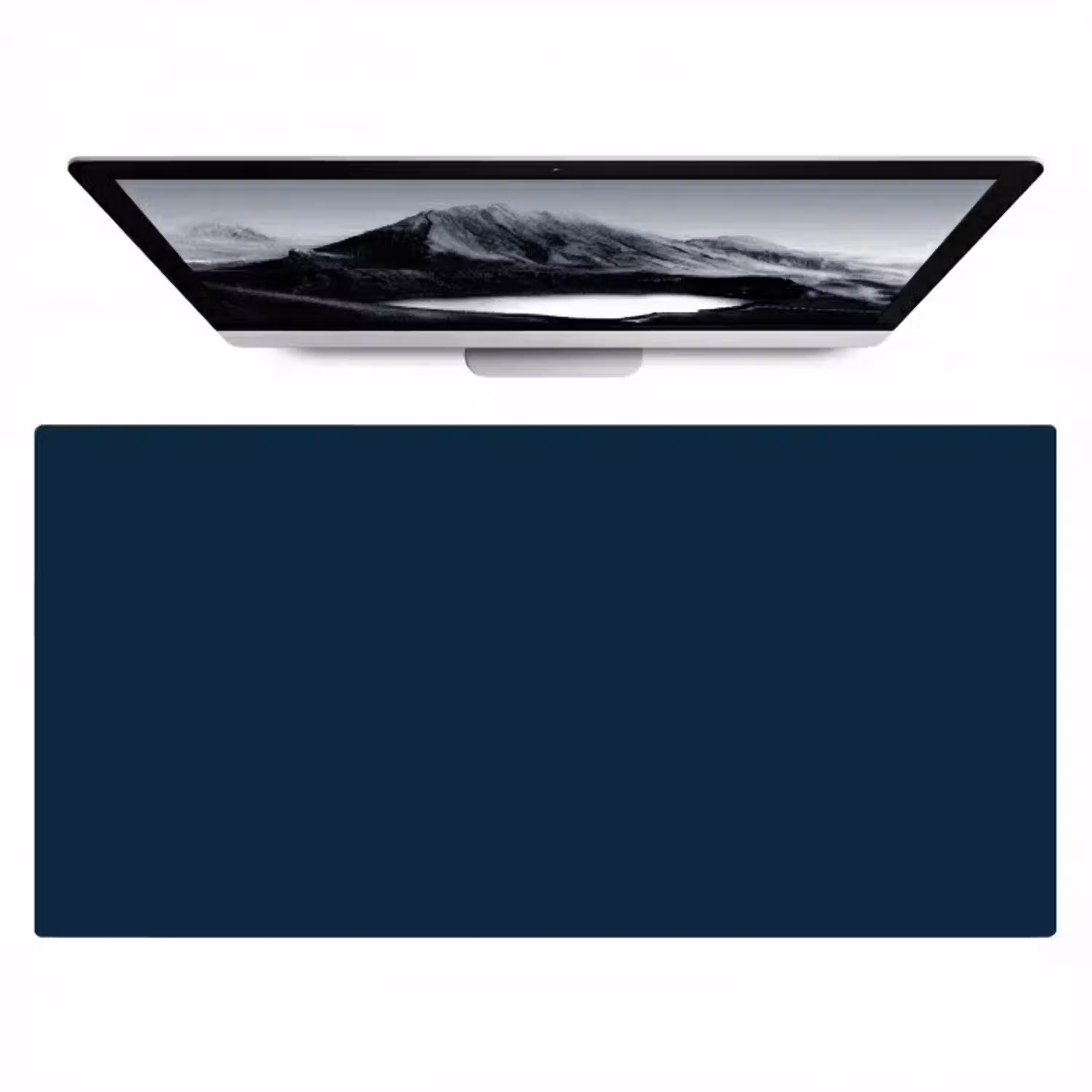 Midnight - Blue - Blauw Muismat XXL klein 681 -zzz3d
