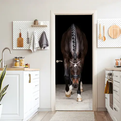 Paard - Modern - Portret deurposter klein -sfeer5