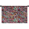 Spat - Abstract - Waterverf - Multi Wandkleed katoen klein 269 -zz3d