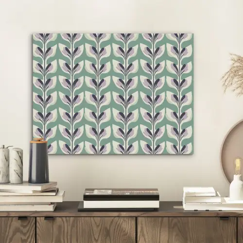 Retro - Modern - Groen PET vilt klein 837 -sfeer1