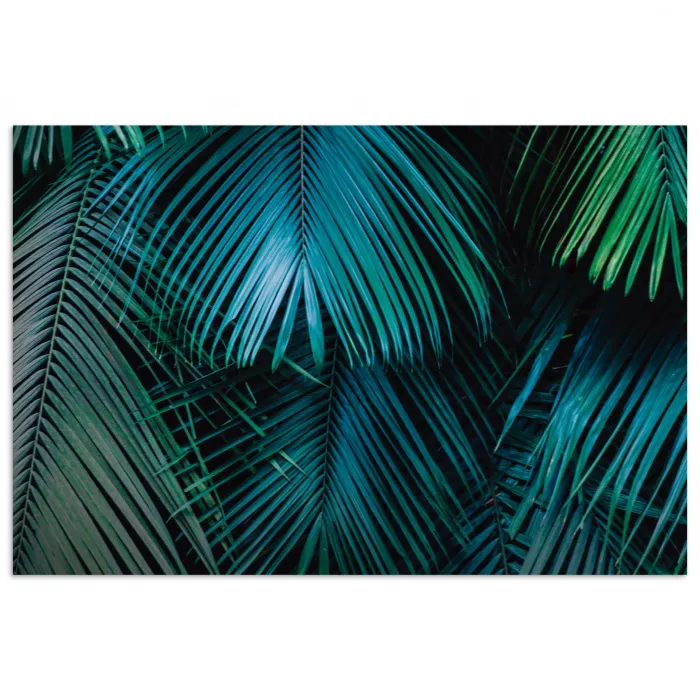 Bladeren - Tropisch - Jungle poster papier klein -3d