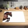 Paard - Springen - Modern Inductie beschermer vinyl 3mm klein -sfeer5