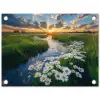 Beekje - Landschap - Margriet tuinposter los doek klein -3d