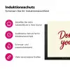 Don't lose your fire - Rood - Wit - Minimalistisch Inductie beschermer vinyl 3mm klein -zzzzzzz-lf-ups