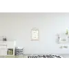 Cake - Woord - Japandi - Wit textielposter latten blank klein -kinderkamer