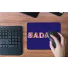 Badass - Panterpint - Schaduw - Roze muismat rubber klein -toetsenbord