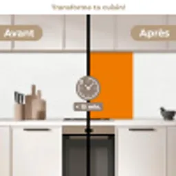Oranje - Seizoenen - Herfst - Kleur keuken achterwand 2 middel 865 -voor-na2_FR