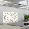 Valentijn - Liefde - Wit - Zwart keuken achterwand spatscherm klein 900 -3d_schuin