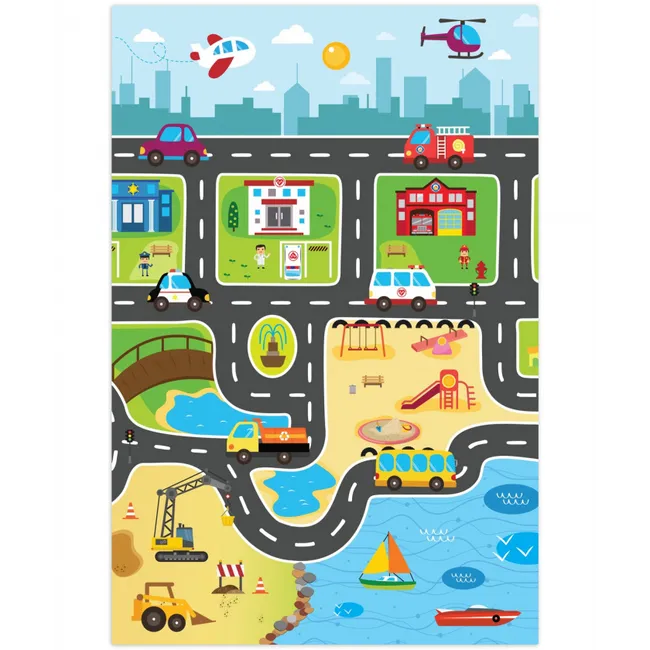 Play Mat - Play mat - City - City life - Beach
