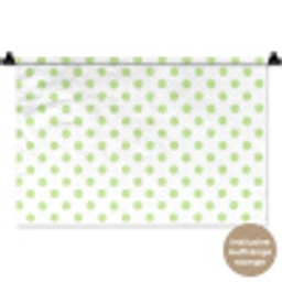 Dots - Klassiek - Groen Wandkleed katoen klein 269 -t3d_DE
