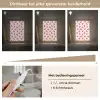 Aardbeien - Rood - Roze - Patroon Light Box met kabel (Tafellamp) klein 925 -USP_dimbaarNL