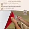 Schapen - Bruin - Wit - Grindpad keuken achterwand spatscherm klein -spatscherm_NL