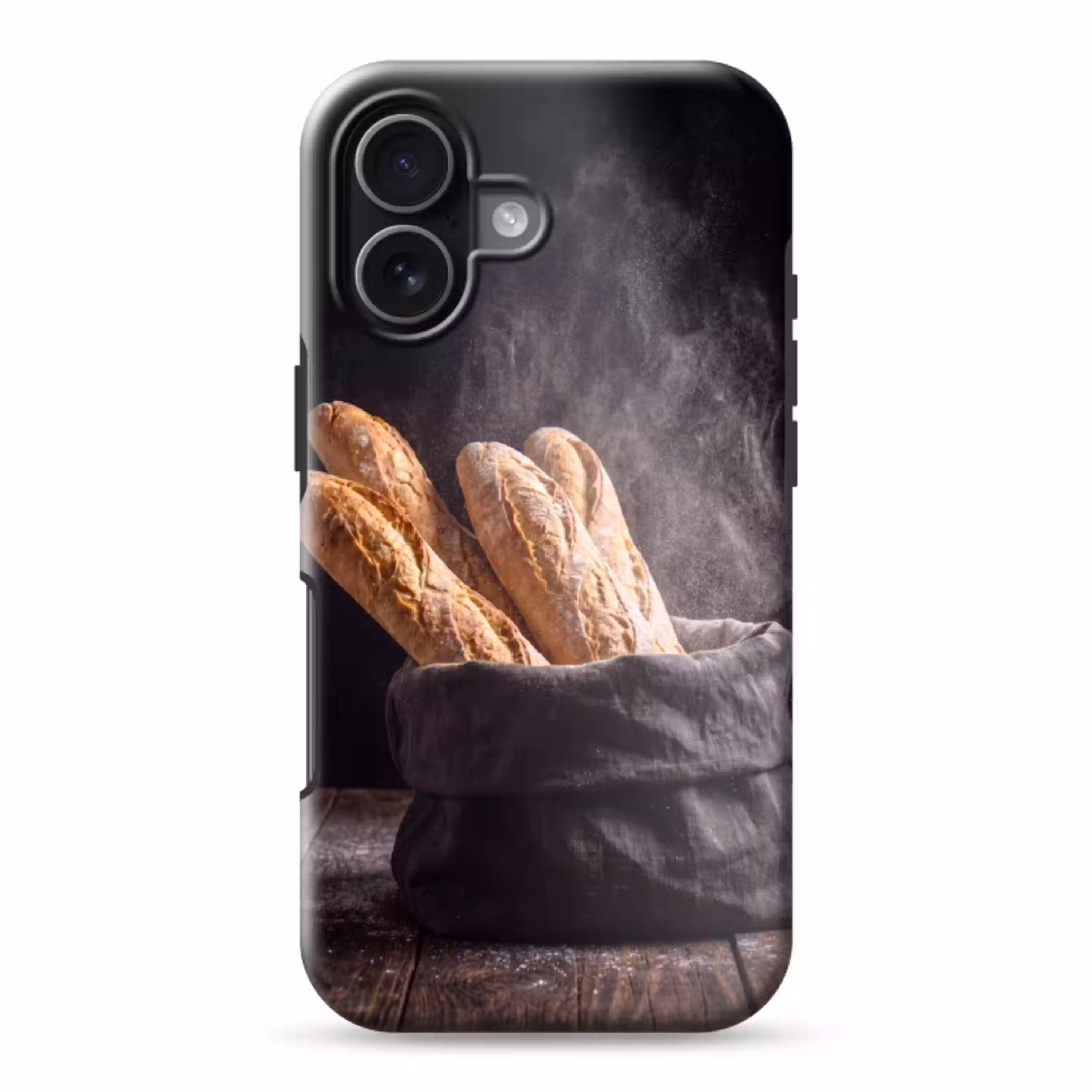 Brood - Zak - Eten Toughcase MagSafe Apple iPhone 17 klein -3d