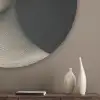 Vrouw - Golvende - Hoed Akoestische PET Vilt - Rond klein -sfeer5_closeup