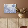 Tropisch - Jungle - Blauw PET vilt klein -sfeer4