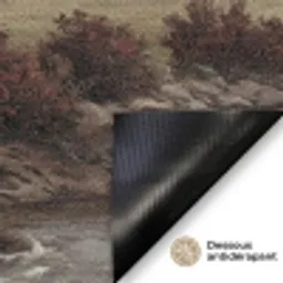 Berglandschap - Meer - Bergen - Vallei - Klassiek Deurmat klein -antislip_FR