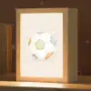 Voetbal - Rond - Pastel Light Box met kabel klein -zzz_3d_website