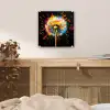 Paardenbloem - Graffiti - Kleurrijk - Bloemen - Natuur plexiglas 5mm klein -sfeer4