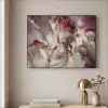 Goud - Marmer - Paars Textielframe zwart klein -sfeer2