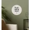 Tekst - Wijn - Zonnetje, wijntje & kletsen - Quotes Wandcirkel behangsticker klein -sfeer2