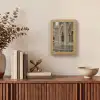 Gouden details - Marmer - Islamitisch Light Box met kabel (Tafellamp) klein -sfeer2