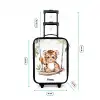 Timo tijger Kinderkoffer - Zwart klein -productfoto_formaten