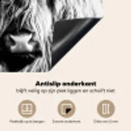 Stille Kracht Inductie beschermer vinyl 3mm middel -sfeer4