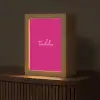 Toedeloe - Roze Light Box met kabel (Tafellamp) klein -z3d_website