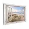 Doorkijk - Zee - Strand - Duinen canvas 2cm klein -z3d