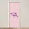 You're doing great - Roze - Bubble letters deurposter klein -3d_beige